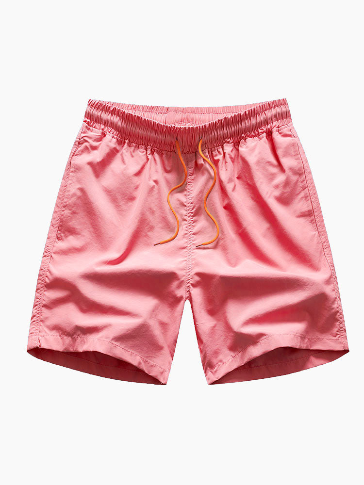 Flamingo Stripe Paneel Shirt & Zwemshorts