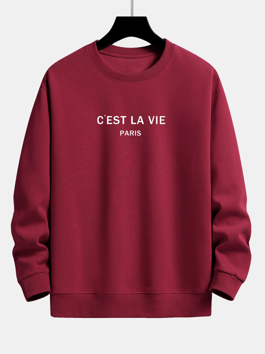 Paris Print Relax Fit Sweatshirt