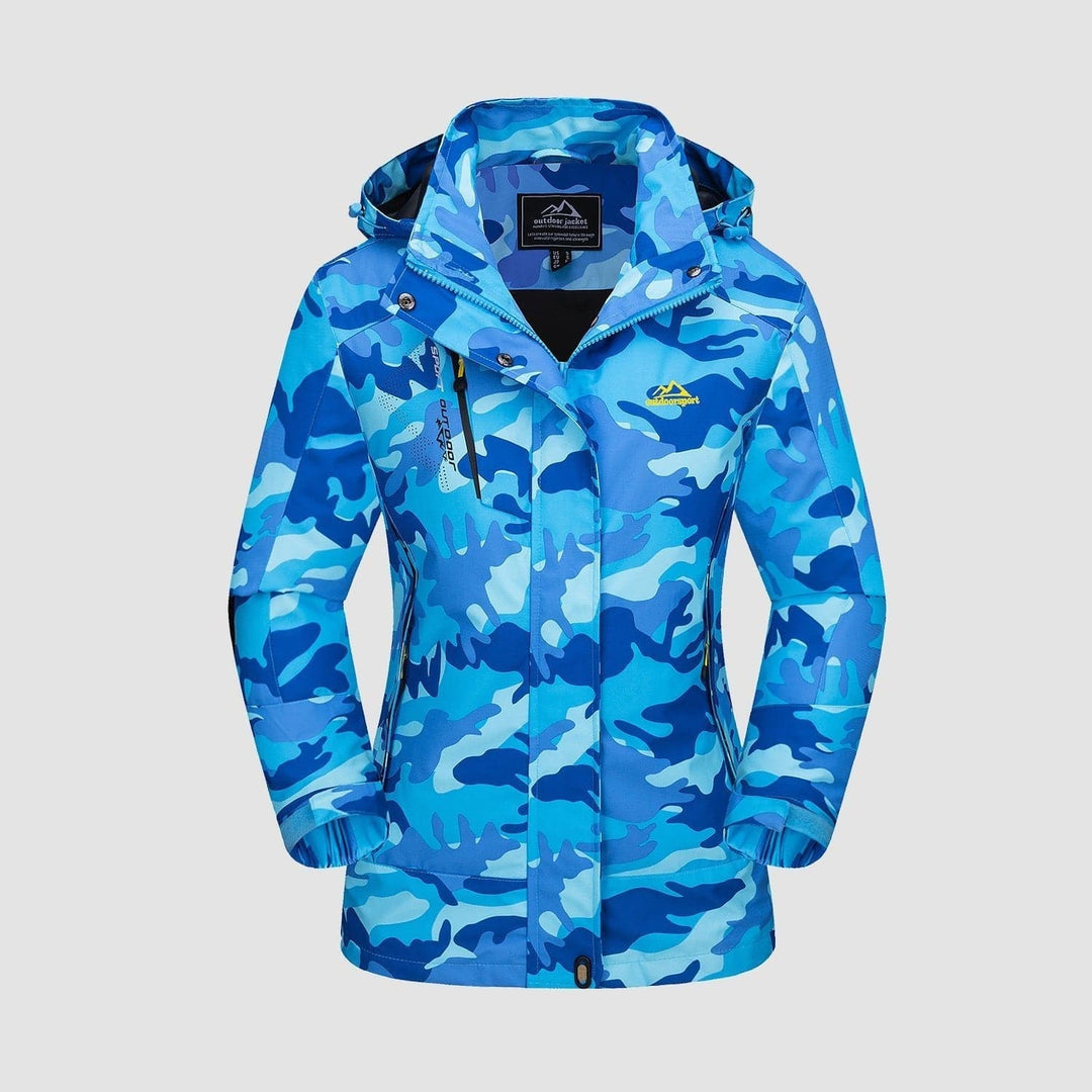 Gusta l Waterproof Winter Coat, Fleece Lined, Hooded Ski & Hiking Jacket