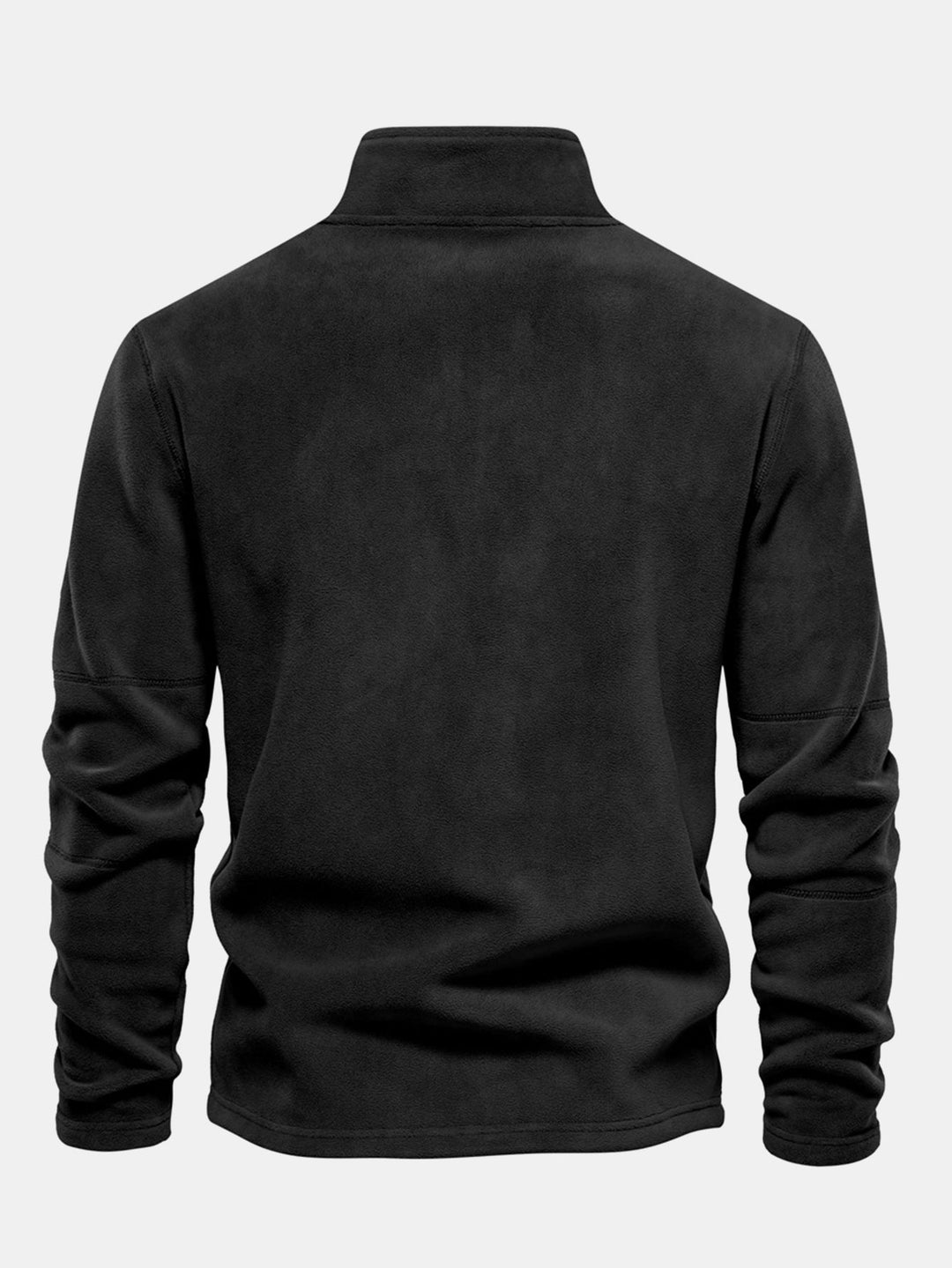 Polar Fleece Sweatshirt met Kwart Rits