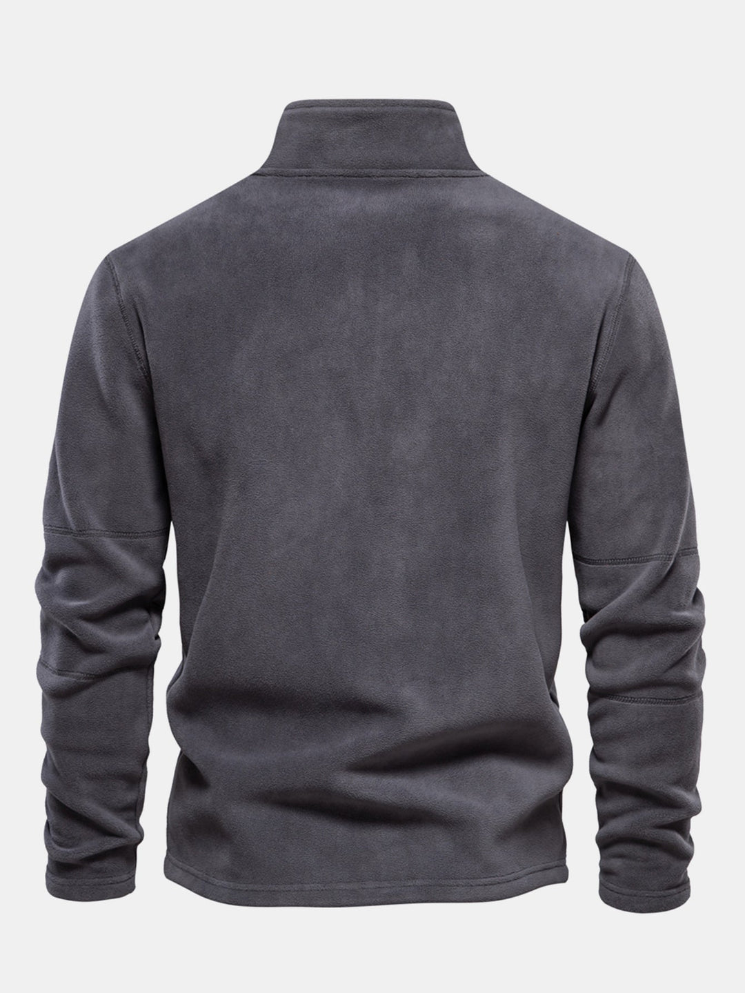 Polar Fleece Sweatshirt met Kwart Rits