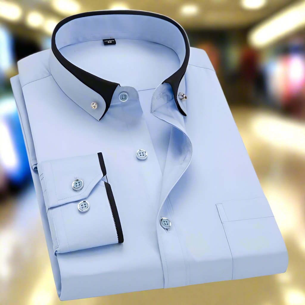Christian | Classic Cotton Shirt With Long Sleeves