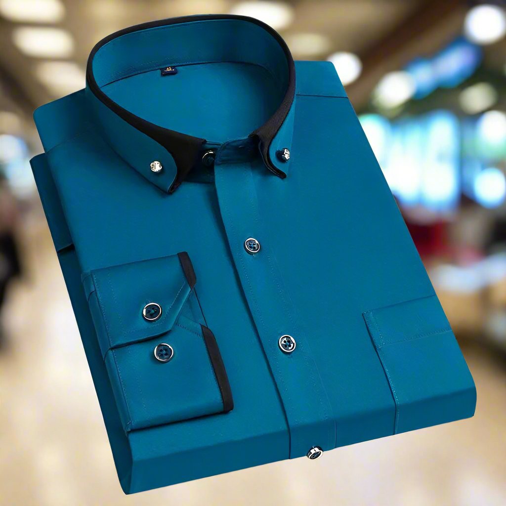 Christian | Classic Cotton Shirt With Long Sleeves