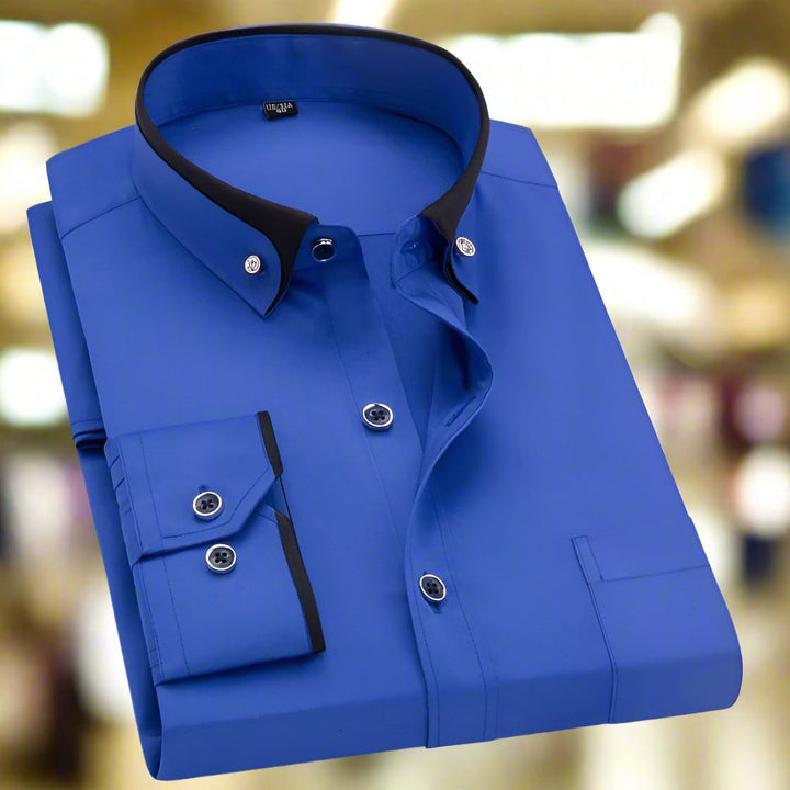 Christian | Classic Cotton Shirt With Long Sleeves