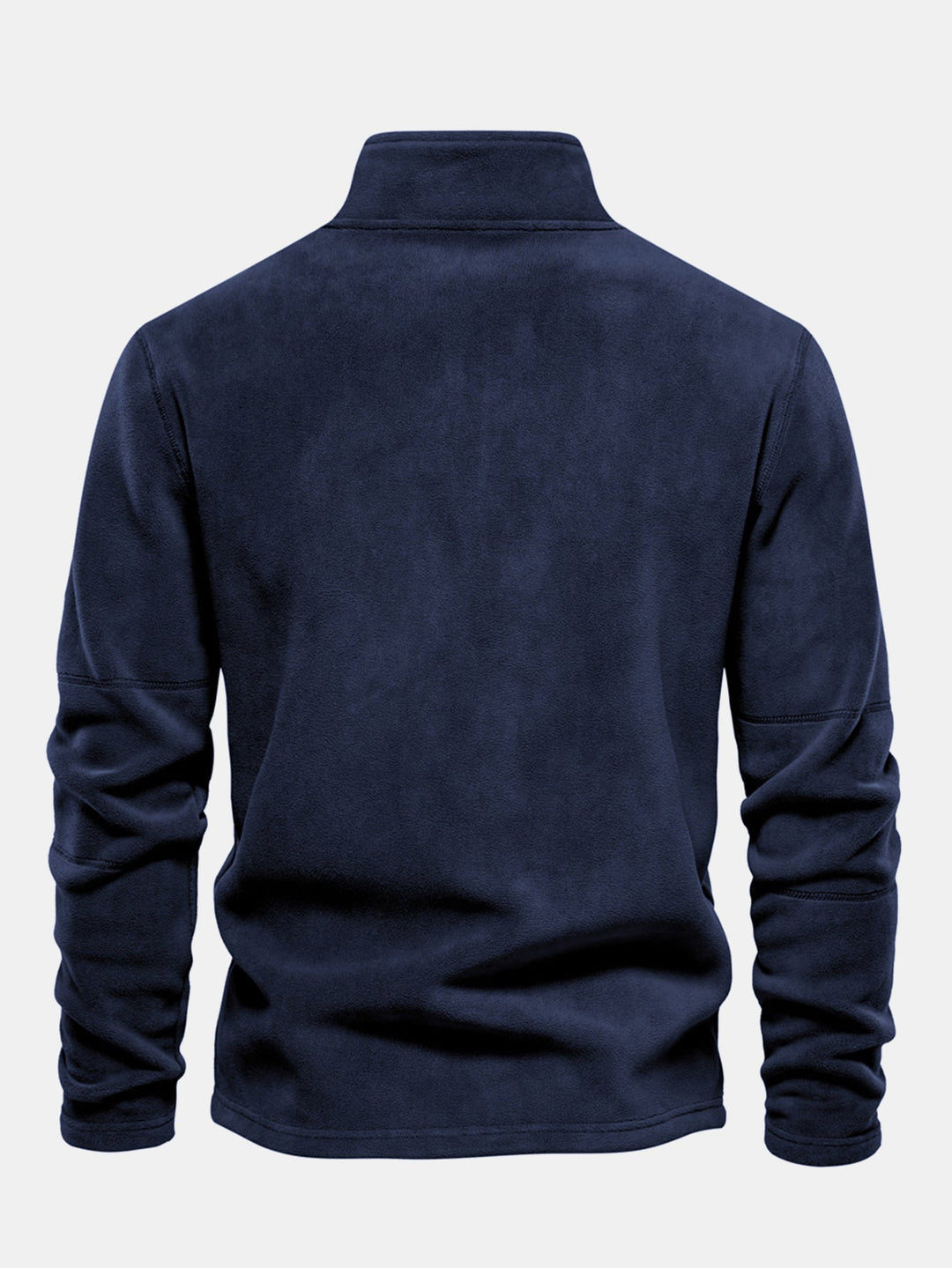 Polar Fleece Sweatshirt met Kwart Rits
