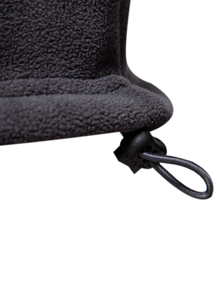 Polar Fleece Sweatshirt met Kwart Rits