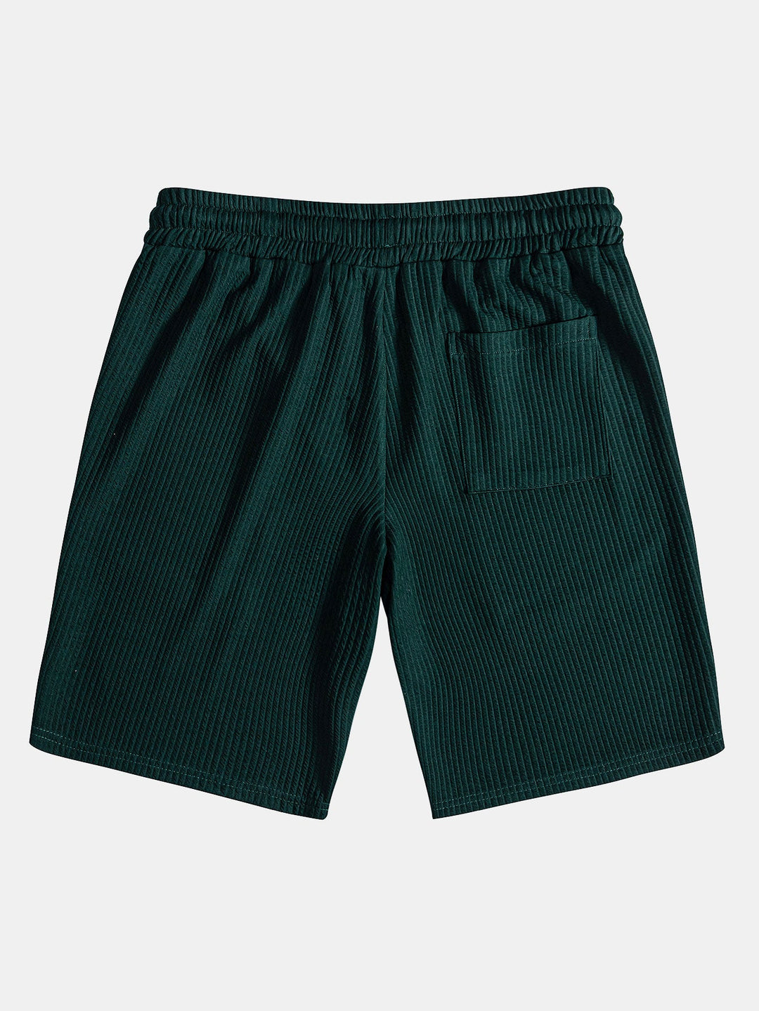Muscle Fit Ribbed Arc Hem T-Shirt & Shorts