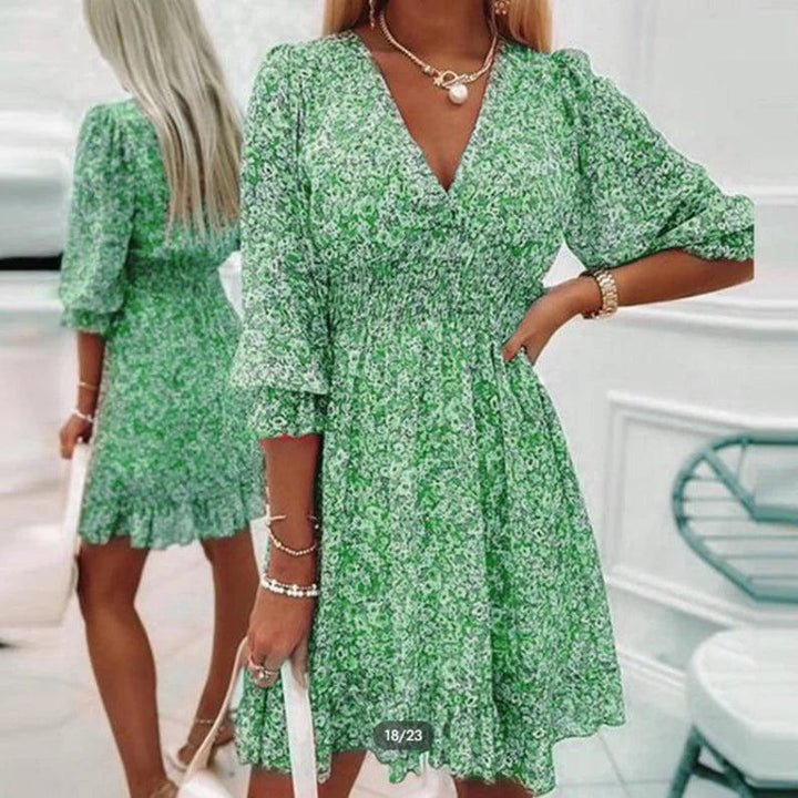 Sunna | Elegant Floral Dress