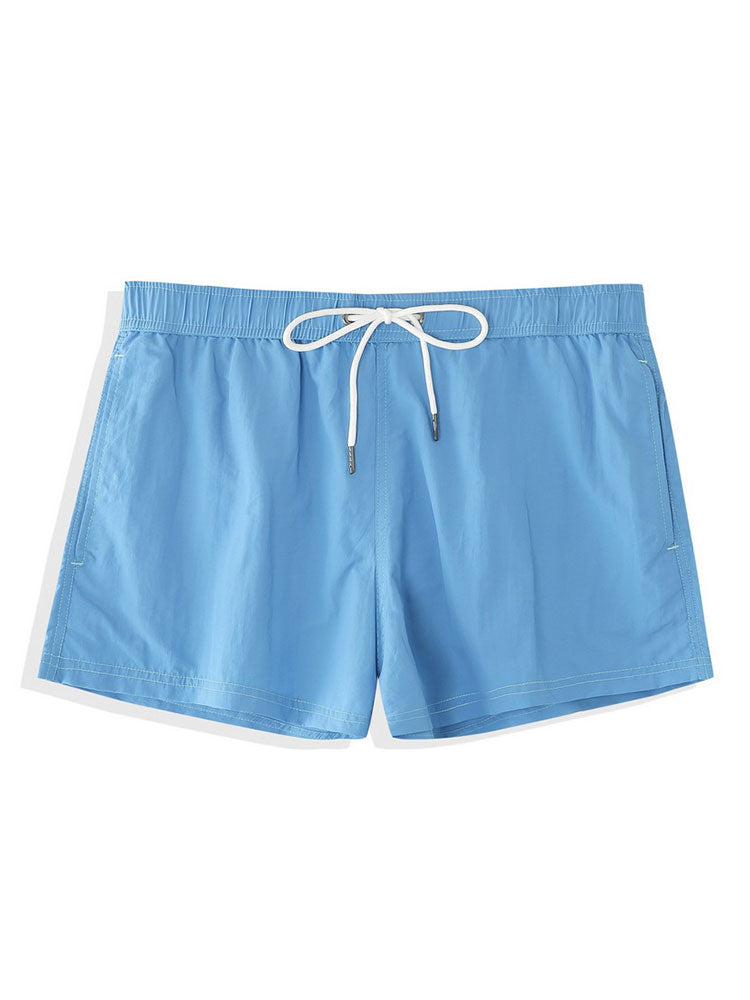 Flamingo Tropisch Print Knop-Up Shirt & Korte Zwemshorts