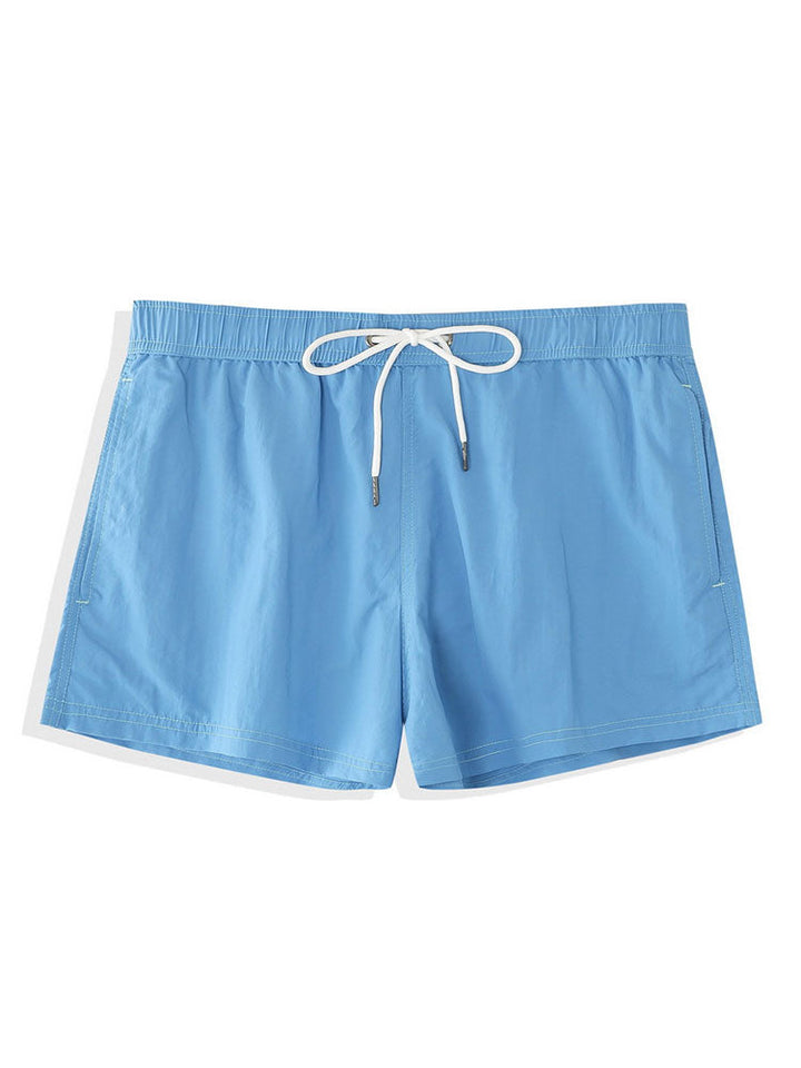 Flamingo Tropisch Print Knop-Up Shirt & Korte Zwemshorts