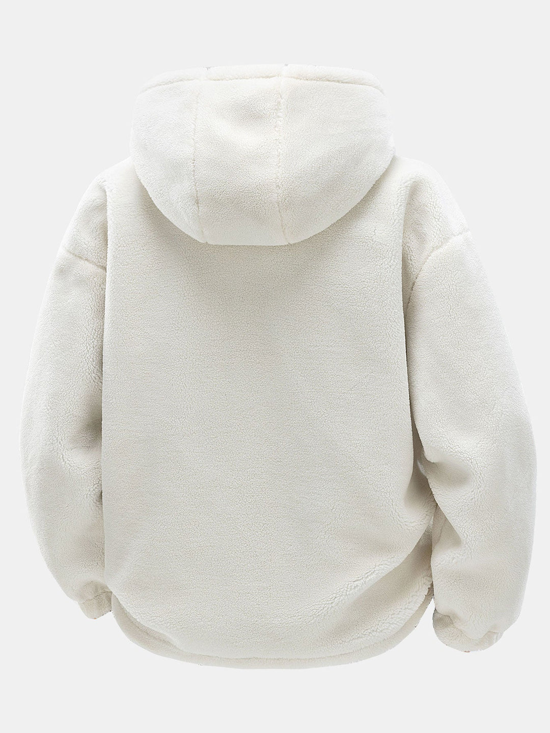 Teddy corduroy reversible jacket with hood