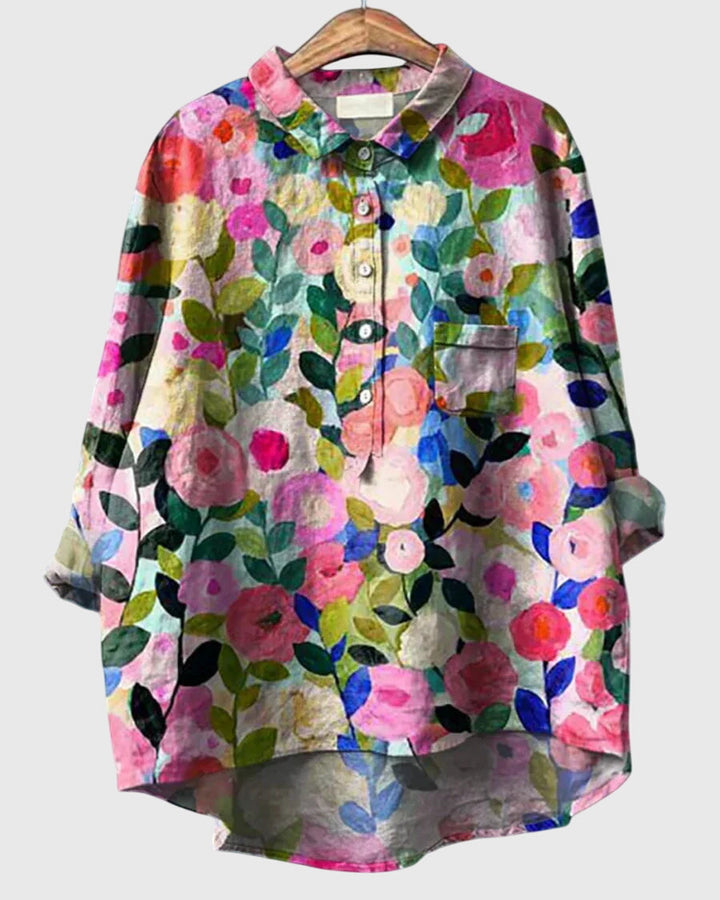 Clara | Floral Print Blouse