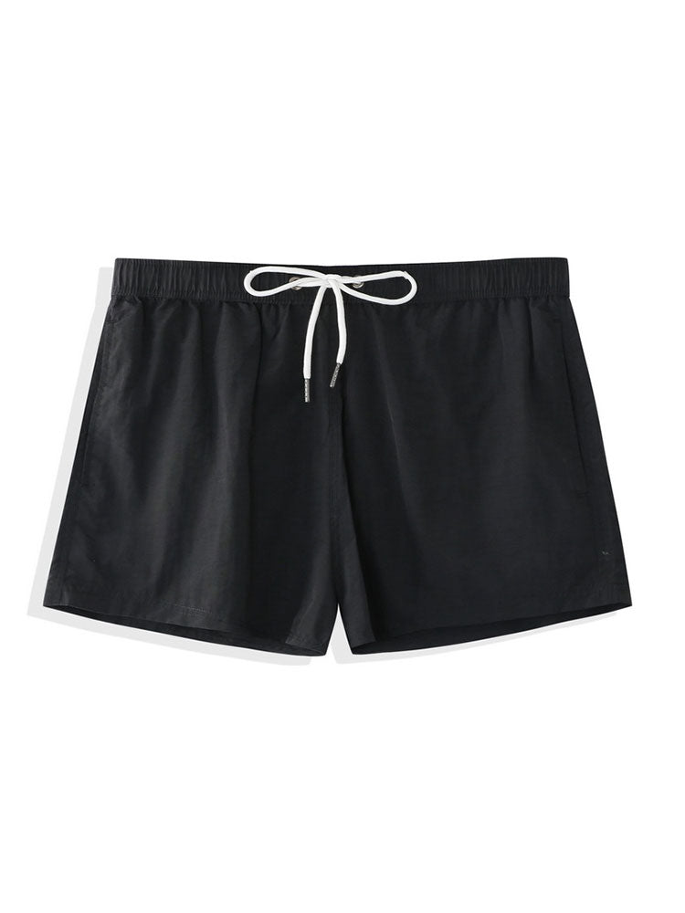 Flamingo Tropisch Print Knop-Up Shirt & Korte Zwemshorts