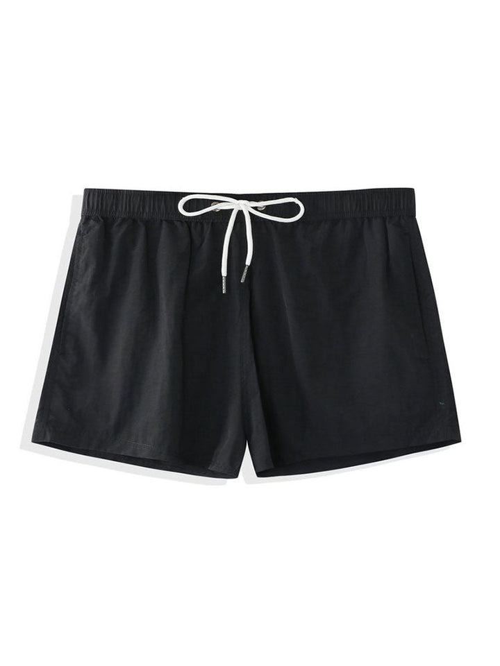 Flamingo Tropisch Print Knop-Up Shirt & Korte Zwemshorts