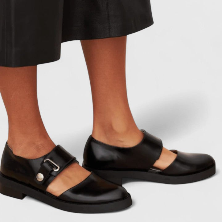 Avery Elegant Buckle Heels