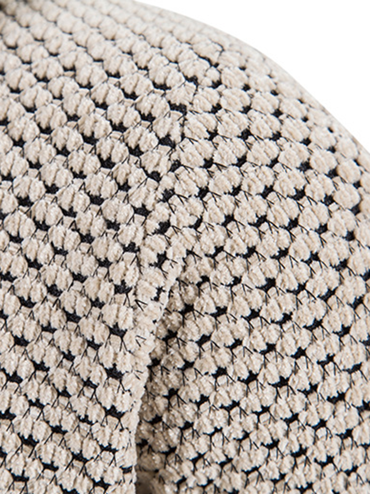 Lange Lijn Textuur Hoodie Sweater