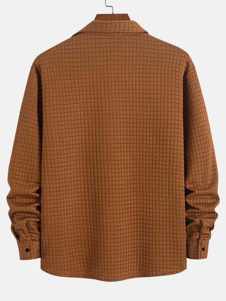 Waffle Knopshirt