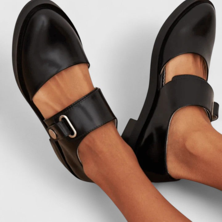 Avery Elegant Buckle Heels