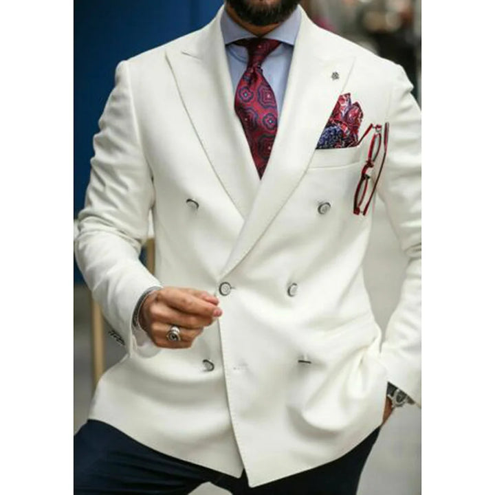 Victor Blazer l Modern Double-Breasted Style