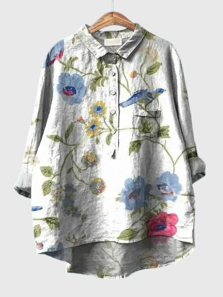 Clara | Floral Print Blouse
