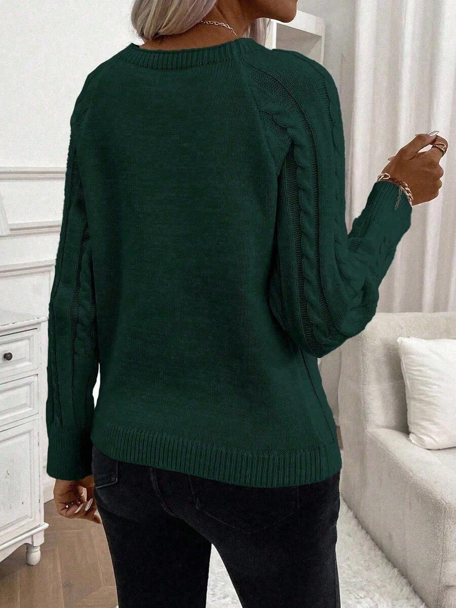 Ivory™ – Button Jumper for Effortless Everyday Elegance