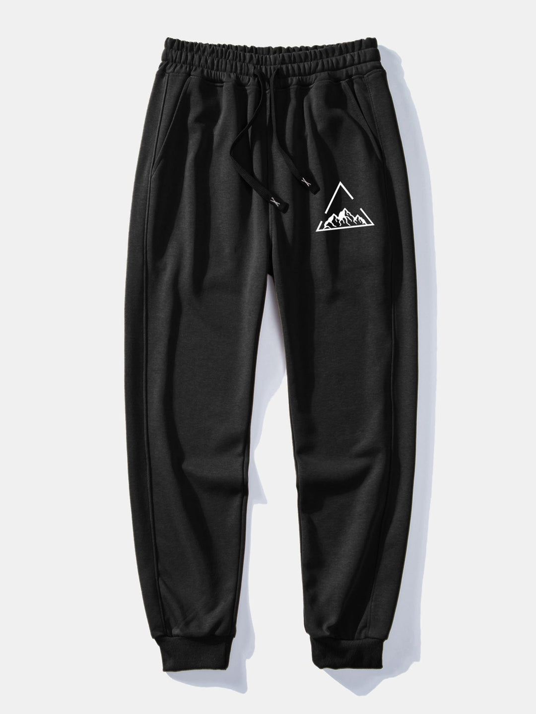 Triangle Mountain Print Relax Fit Hoodie & Joggingbroek