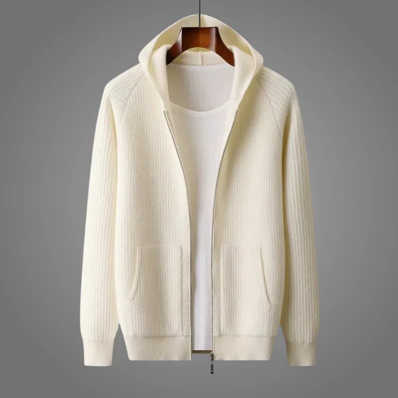 Oliver | Casual Wool Sweatshirt (Cashmere)