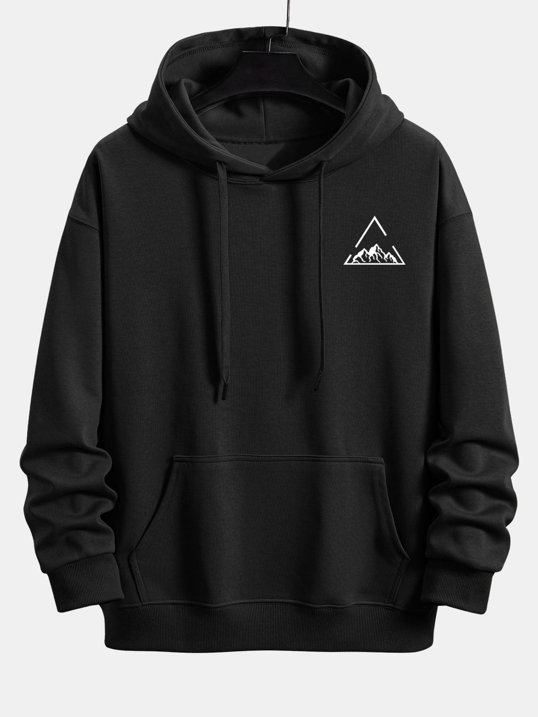 Triangle Mountain Print Relax Fit Hoodie & Joggingbroek