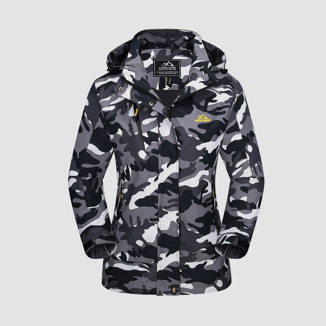 Gusta l Waterproof Winter Coat, Fleece Lined, Hooded Ski & Hiking Jacket