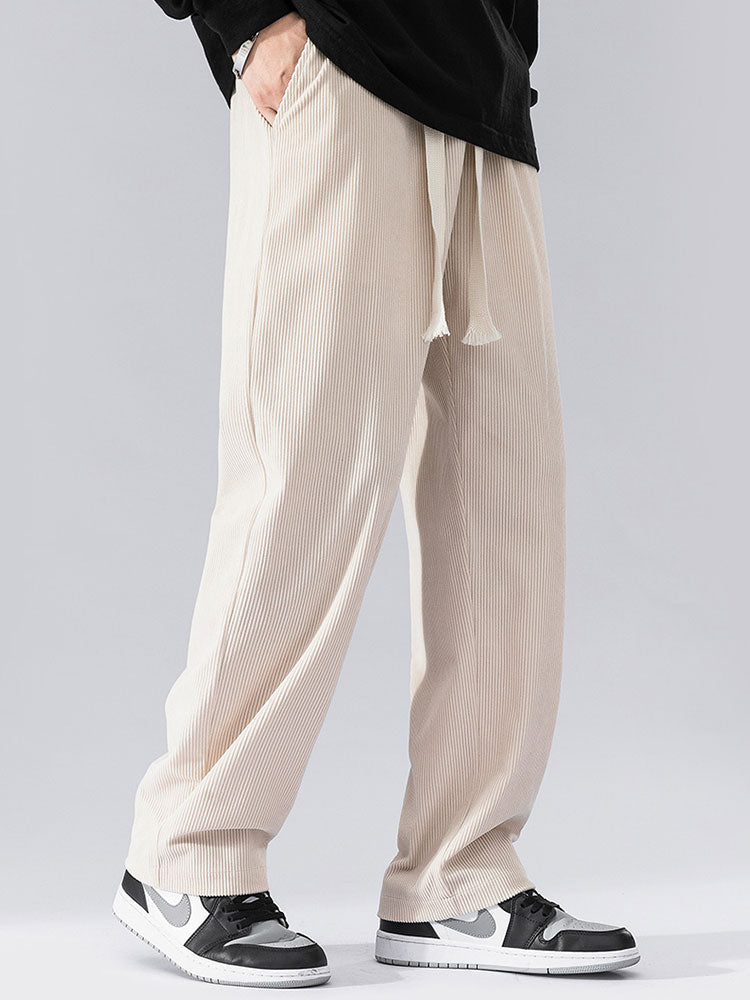 Rechtafstaande Corduroy Broek