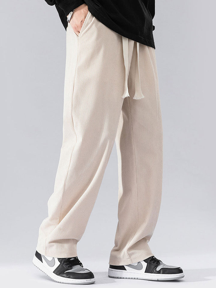 Rechtafstaande Corduroy Broek