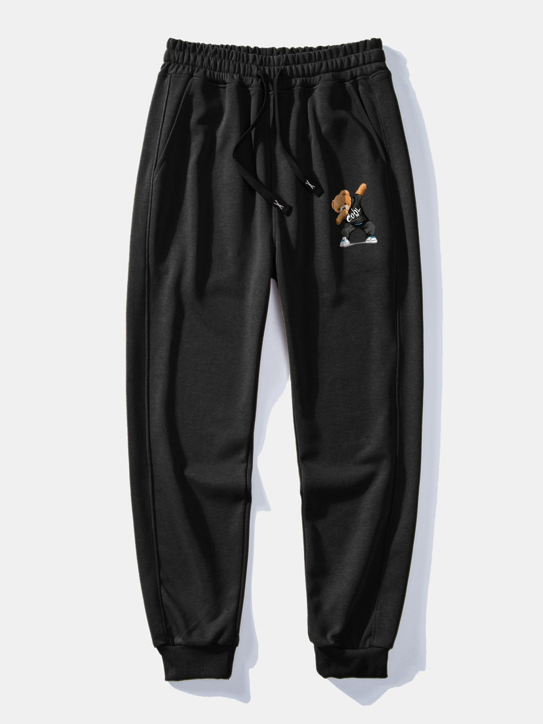 Cool Bear Print Relax Fit Crew Neck Sweatshirt & Joggingbroek