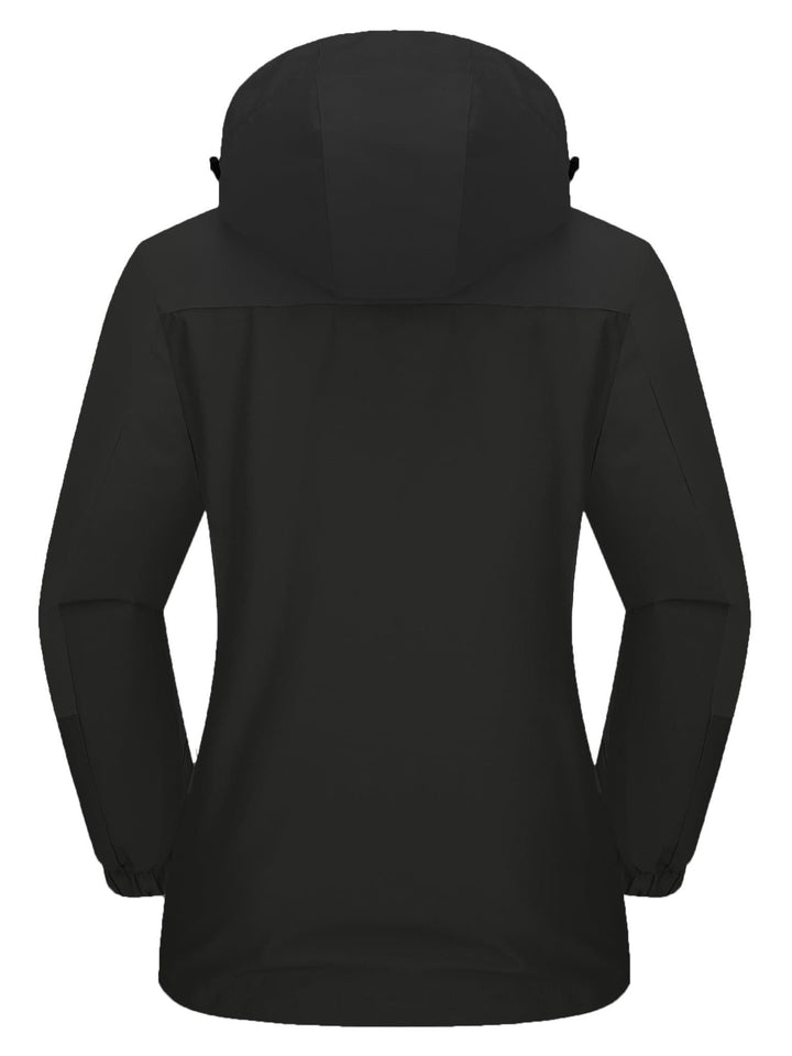 Gusta l Waterproof Winter Coat, Fleece Lined, Hooded Ski & Hiking Jacket