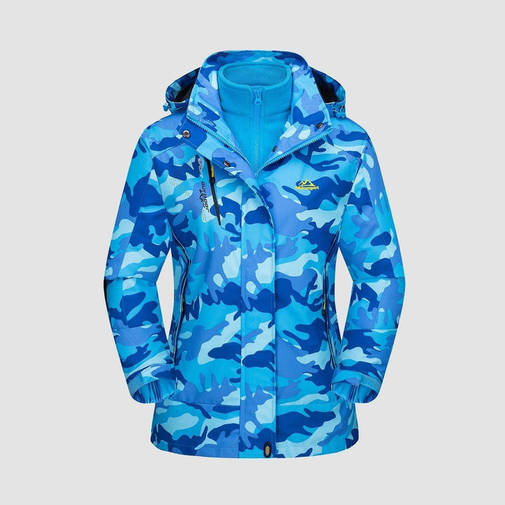 Gusta l Waterproof Winter Coat, Fleece Lined, Hooded Ski & Hiking Jacket