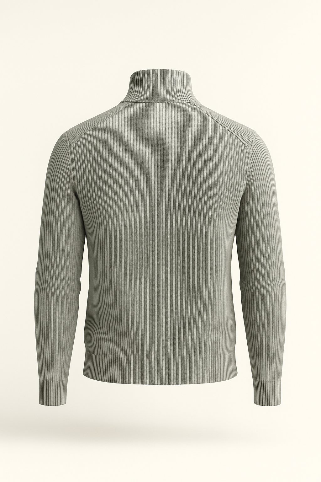 Roma Cashmere Cardigan Grey Green