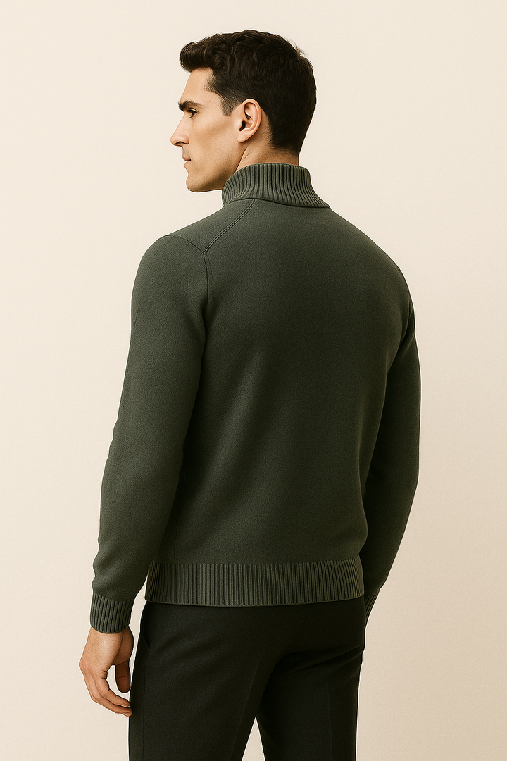 Giotto Cashmere Cardigan Forest