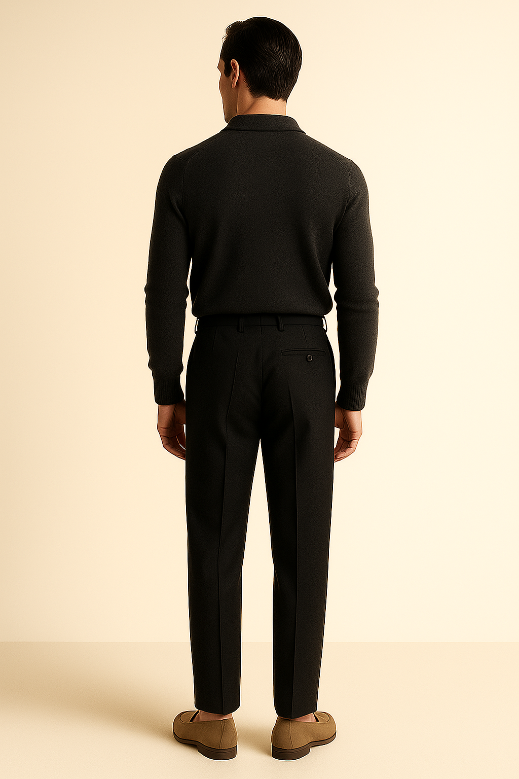 Valenti Pantalon Black
