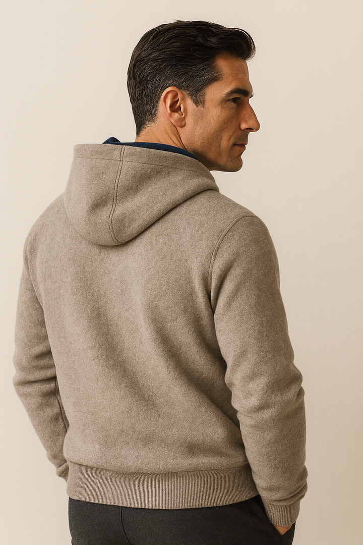 Novaro Hooded Zip Knit