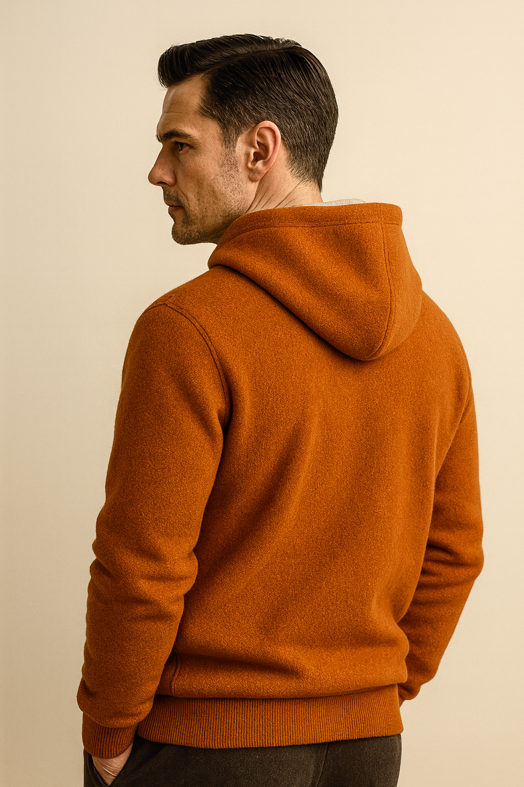Novaro Hooded Zip Knit