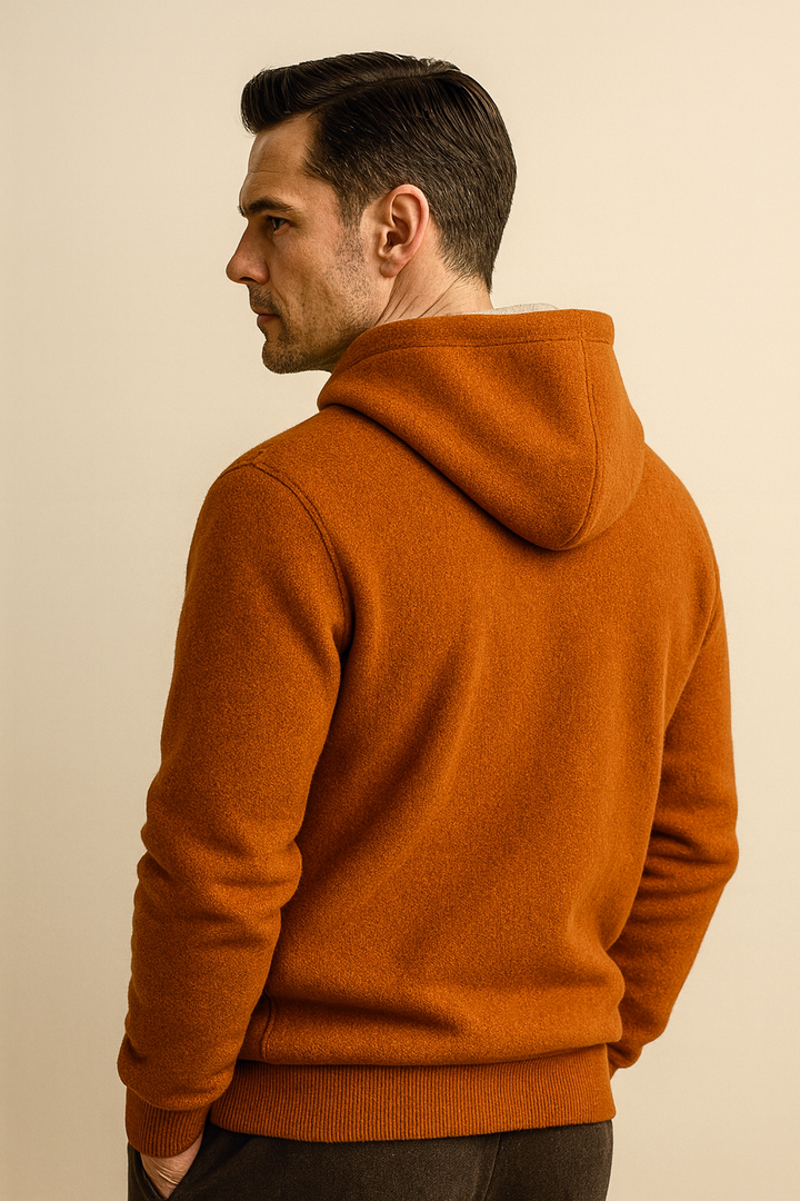 Novaro Hooded Zip Knit