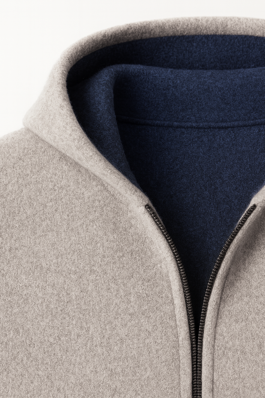 Novaro Hooded Zip Knit