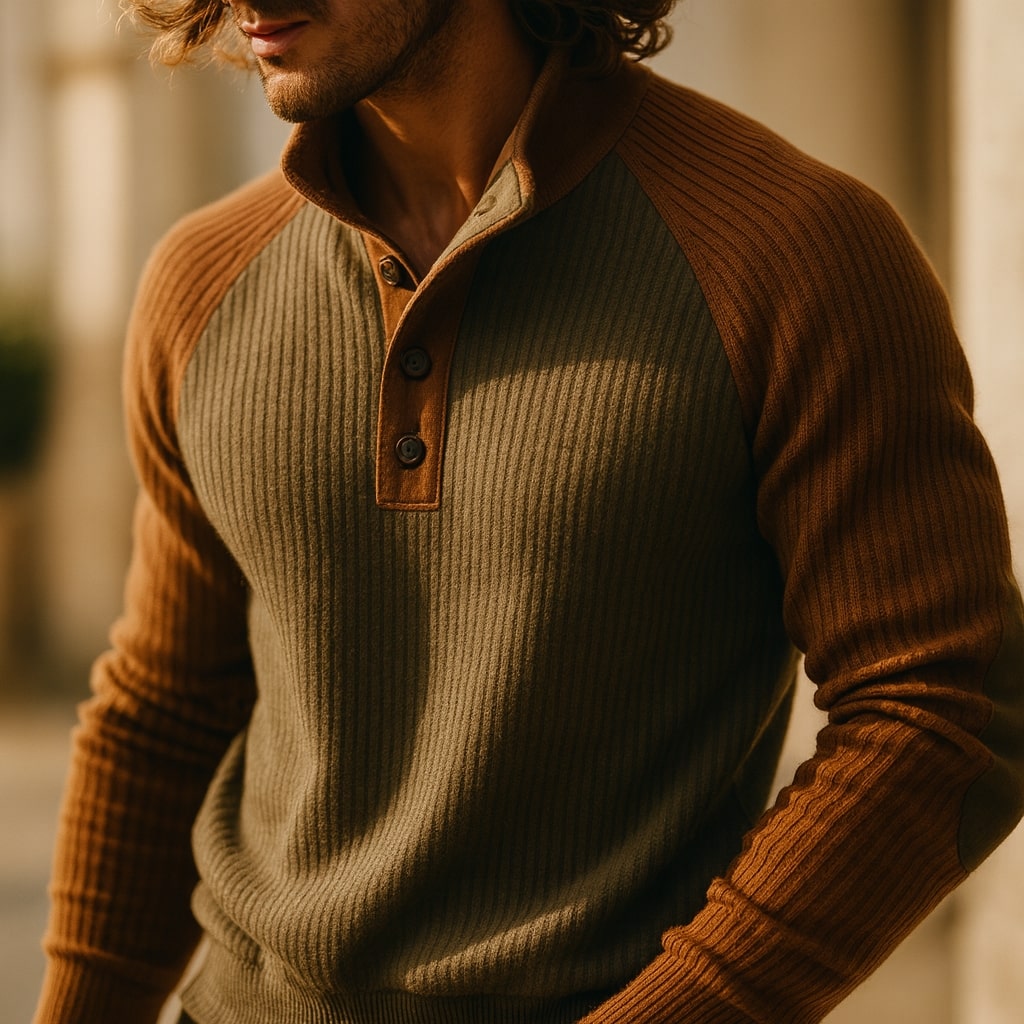 George l Raglan Sweater