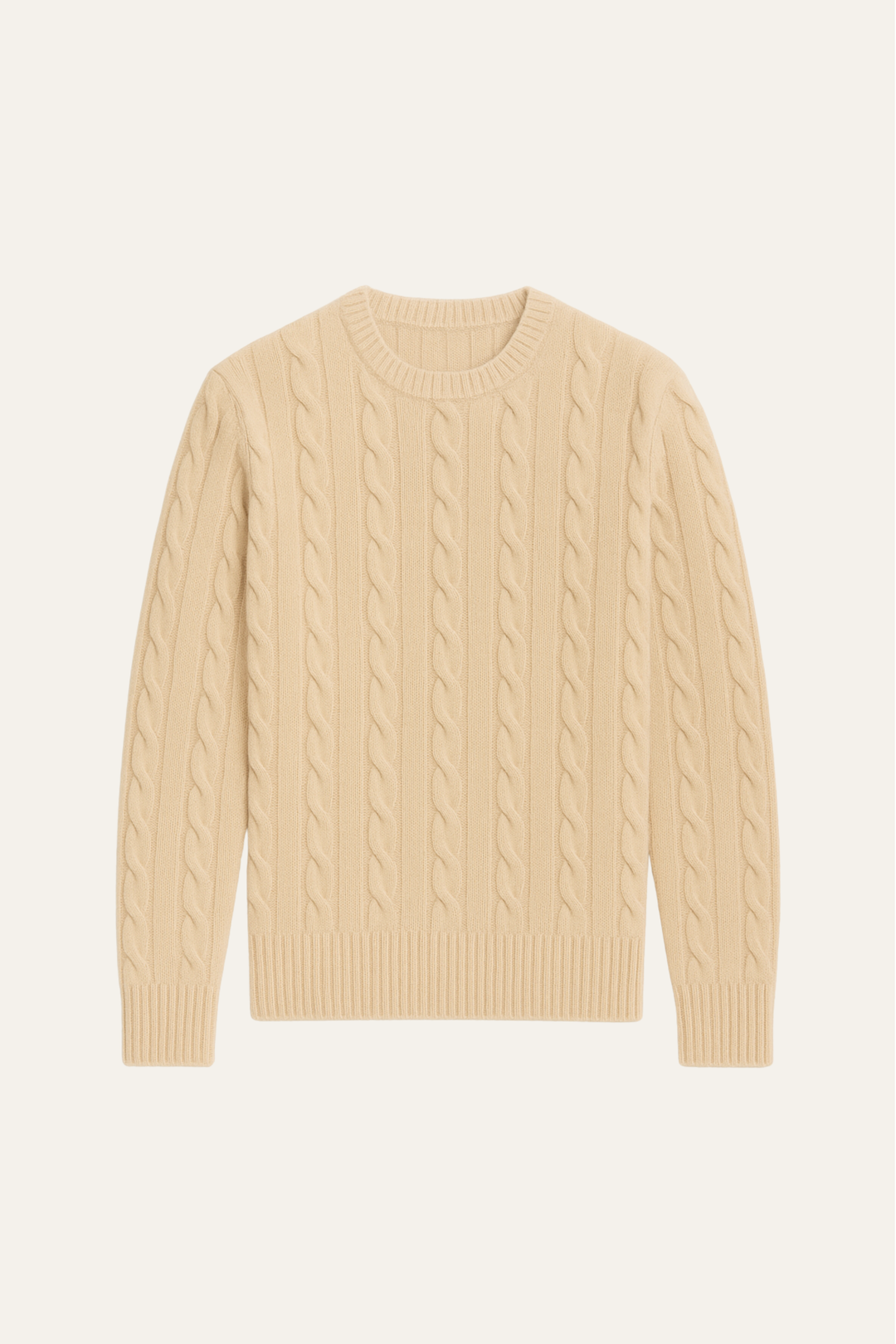 Soreno Cashmere Knit Beige