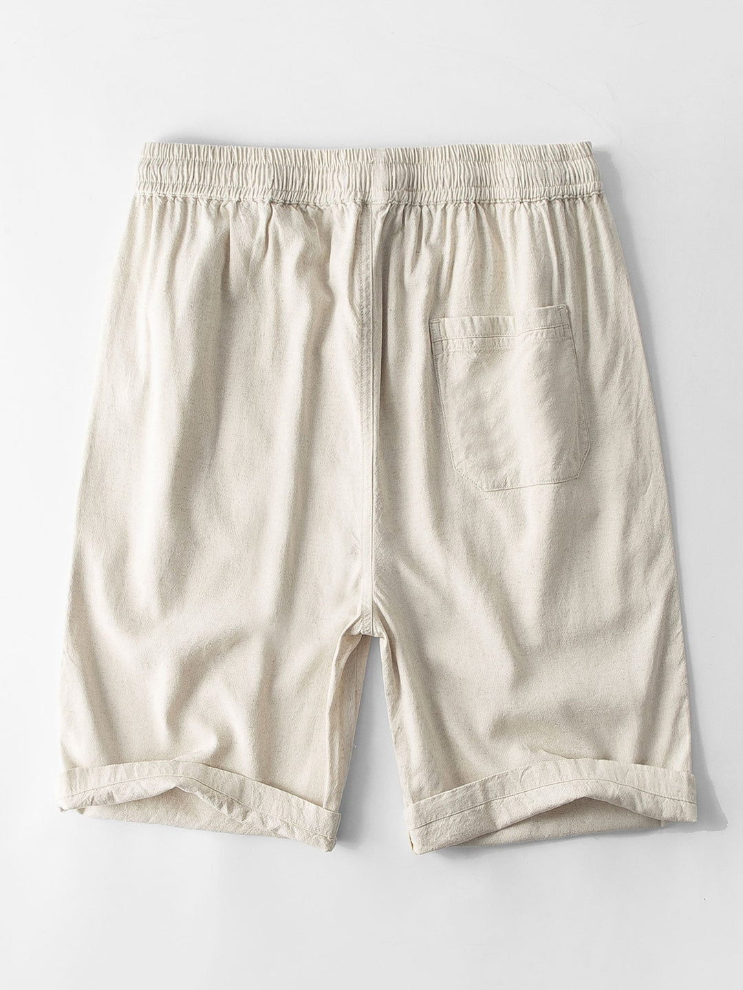 Linen and Rayon Blend Shirt & Linen Cotton Blend 11" Shorts