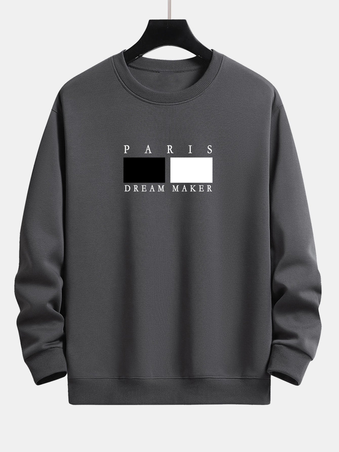 Paris Dream Maker Print Relax Fit Crew Neck Sweatshirt & Joggingbroek
