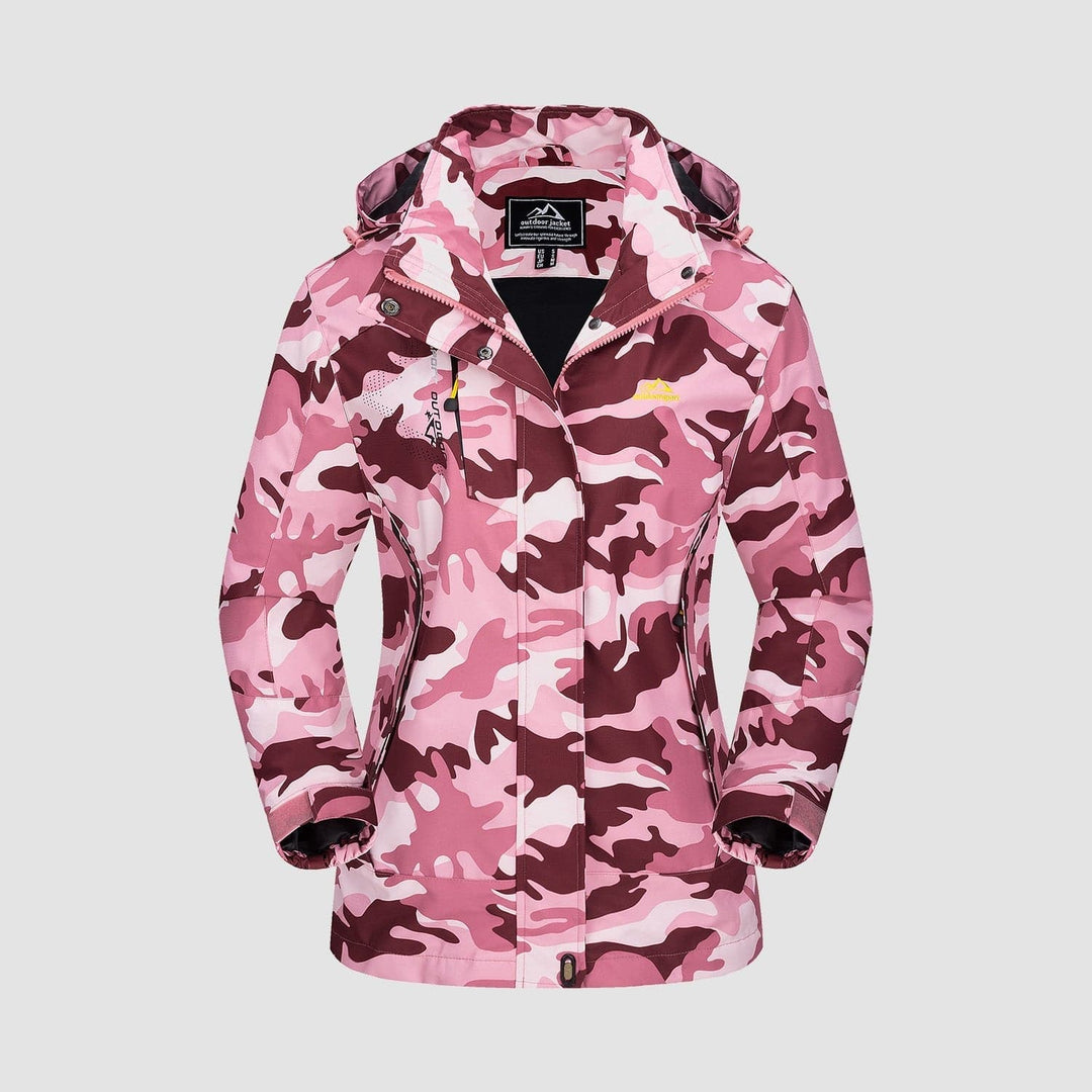 Gusta l Waterproof Winter Coat, Fleece Lined, Hooded Ski & Hiking Jacket