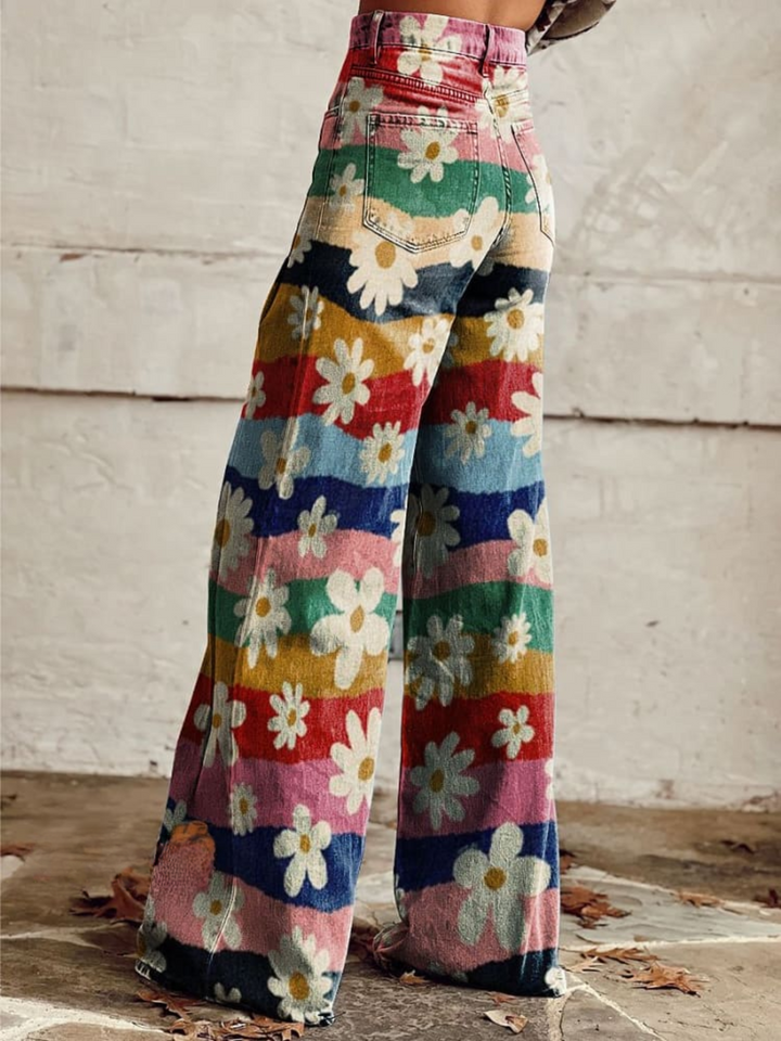 Léon™ - Chic Floral Trousers