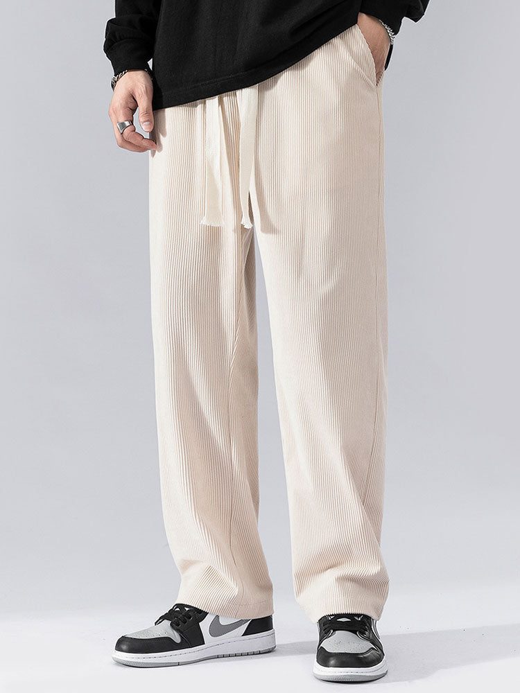 Rechtafstaande Corduroy Broek