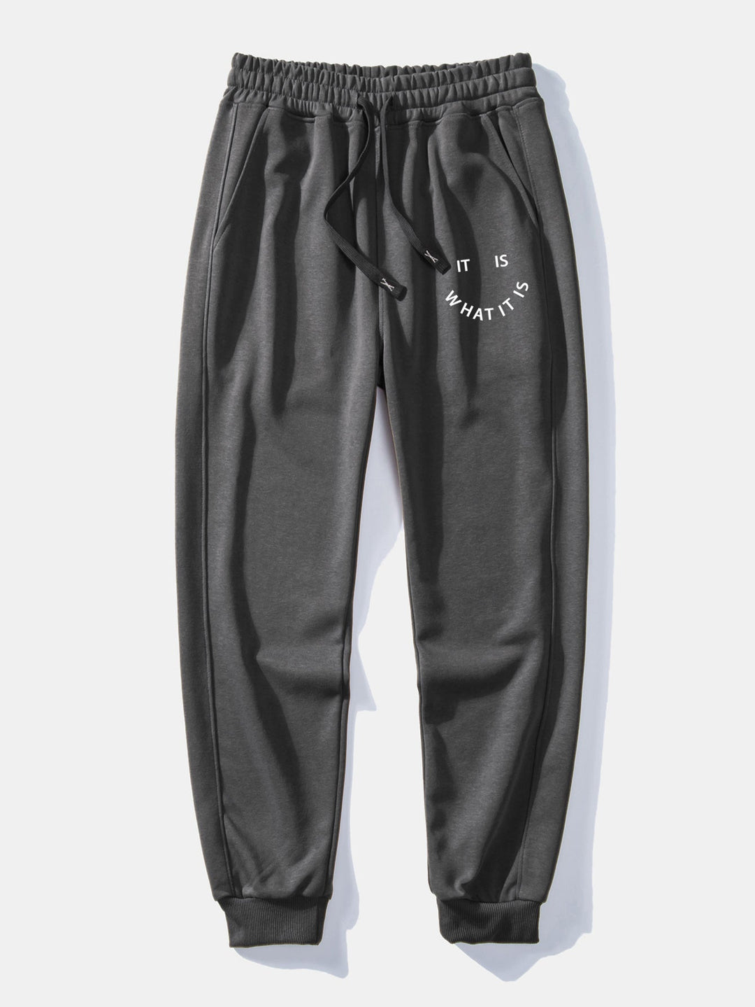 It Is What It Is Print Relax Fit Hoodie & Joggingbroek