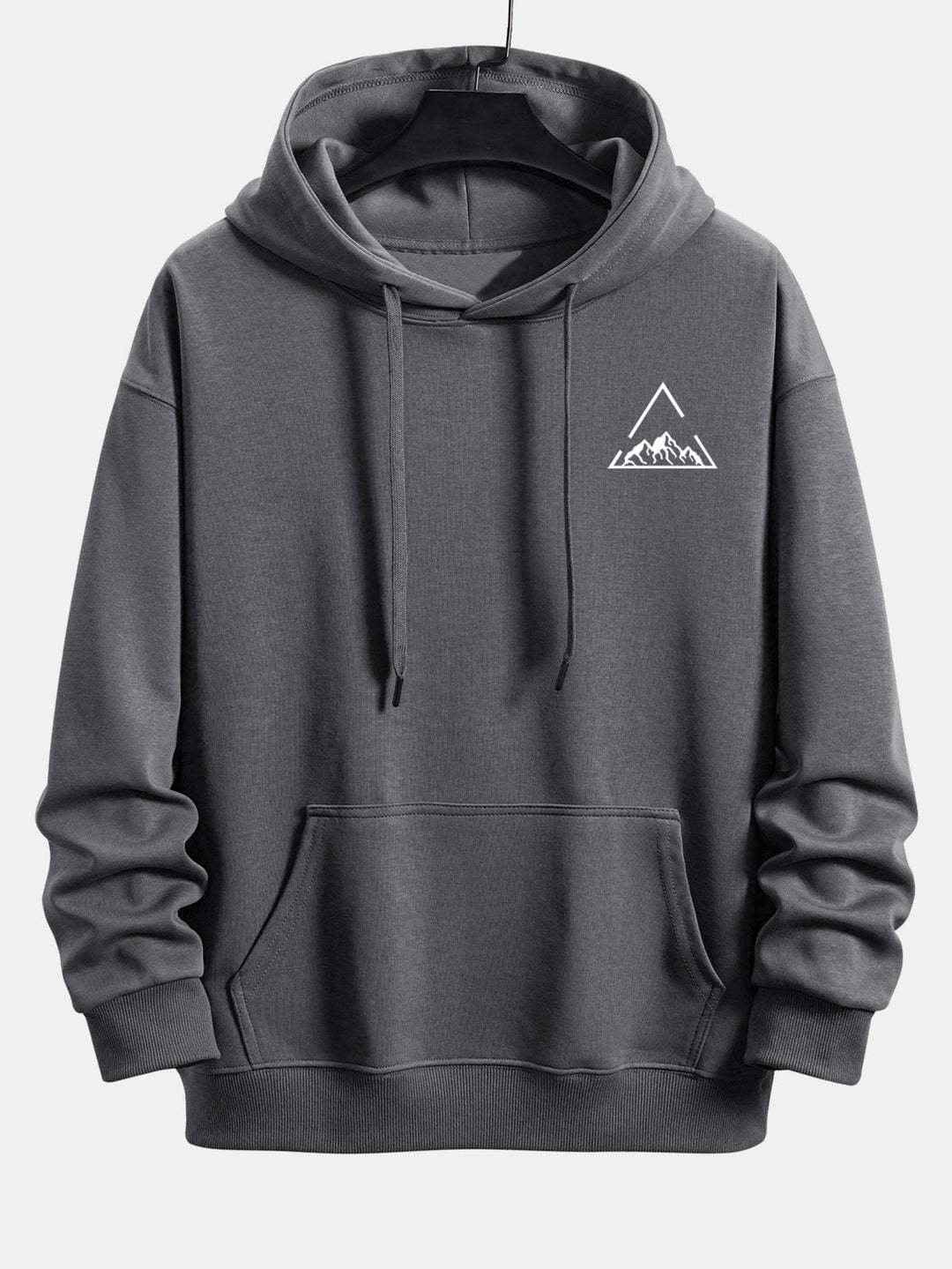 Triangle Mountain Print Relax Fit Hoodie & Joggingbroek